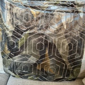 22” x 22” decorative couch pillow covers only